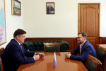 Полномочный представителт приехал с рабочей поездкой в Красноярский край