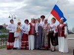 Праздничный концерт и яркий парад национальностей прошли в День России